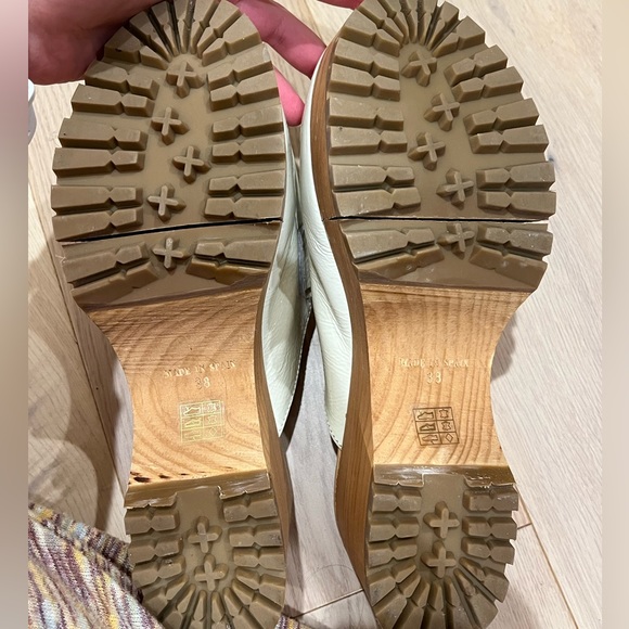 Free People cream platform mules - Picture 4 of 4